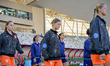 Teams enter the field during the FIFA U-17 Women's World Cup Morocco 2025 quarter-final ma...