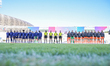 Teams enter the field during the FIFA U-17 Women's World Cup Morocco 2025 quarter-final ma...