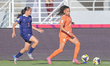 #17 Touzani L. J. (Forward) of Netherlands U-17 is in action during the FIFA U-17 Women's...