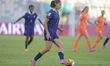 Fatier, a defender for France U-17, is in action during the FIFA U-17 Women's World Cup Mo...