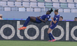 Adedini (Forward) of France U-17 celebrates the goal of 1-0 during the FIFA U-17 Women's W...