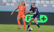 #17 Touzani L. J. (Forward) of Netherlands U-17 is in action during the FIFA U-17 Women's...