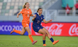 #20 Laboucarie (Forward) of France U-17 scores the 2-0 goal during the FIFA U-17 Women's W...