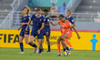Eloualidi A. (Forward) of Netherlands U-17 is in action during the FIFA U-17 Women's World...
