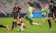 #7 Galli (Forward) of Italy U-17 is in action during the FIFA U-17 Women's World Cup Moroc...