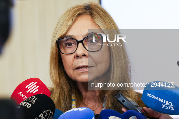 Prime Minister Luis Montenegro, Mayor of Porto Pedro Duarte, and Minister of Health Ana Paula Martins visit Sword Health's facilities and pa... by Rita Franca/NurPhoto