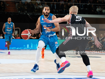 Mitrou Long plays during the LBA Legabasket Serie A Unipol 2025/2026 5^ giornata match between Bertram Derthona Tortona Basket and Gevi Napo... by Antonio Abbruzzese/NurPhoto
