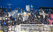 Supporters of Spezia Calcio attend the match between AC Monza and Spezia Calcio, Serie B,...