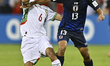 HIRASHIMA Daigo of Japan and SAIDI Elyes of Morocco are in action during the FIFA U-17 Wor...