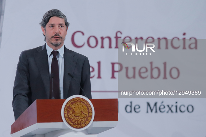 Mexico’s President Claudia Sheinbaum Holds Briefing