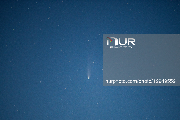 Comet C/2025 A6 (Lemmon) Over Italy