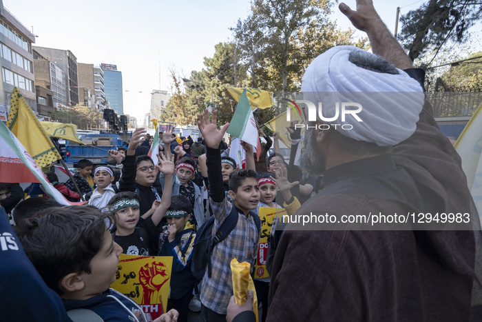 Commemorating Takeover Of Former U.S. Embassy In Tehran