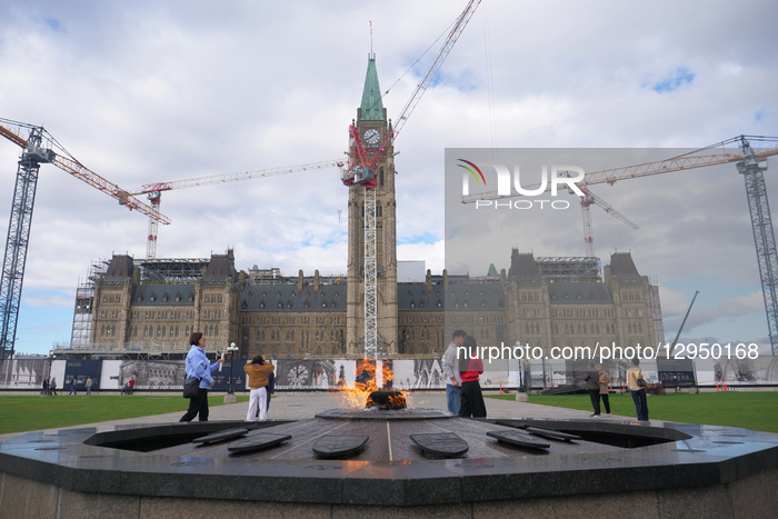 Parliament Hill In Ottawa
