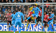 Bobby Thomas of Coventry City scores the second goal, making it 2-1, during the Sky Bet Ch...