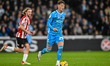 Victor Torp (29, Coventry City) moves forward with the ball during the Sky Bet Championshi...