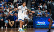 BUDD CLARK plays defense for the Seton Hall Pirates during an NCAA basketball game at Prud...