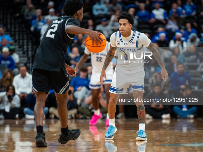 Saint Peter's Peacocks Vs. Seton Hall Pirates NCAA College Men's Basketball