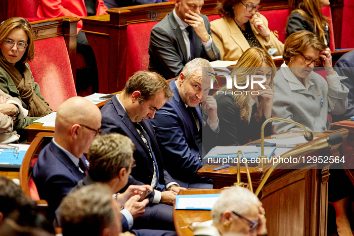 Government QuesGovernment Question Session At French Nationaltion Session At French National