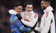 Trent Alexander-Arnold right-back of Real Madrid and England and Curtis Jones central midf...