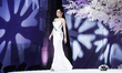Miss Philippines Ahtisa Manalo presents on stage during the official Miss Universe 2025 we...