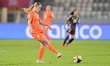 Thomassen M. A. A. (Defender) of Netherlands U-17 is in action during the FIFA U-17 Women'...