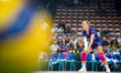 Aleksandra Szczyglowska plays during the volleyball match between KS DevelopRes Rzeszow an...