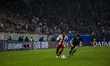 The UEFA Champions League match between Olympiakos Piraeus and PSV takes place at the Stad...