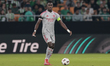 Moussa Niakhate of Olympique de Lyon runs with the ball during the UEFA Europa League 2025...