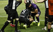 Player Pedro Raul celebrates his goal during the match between Ceara and Fortaleza for the...