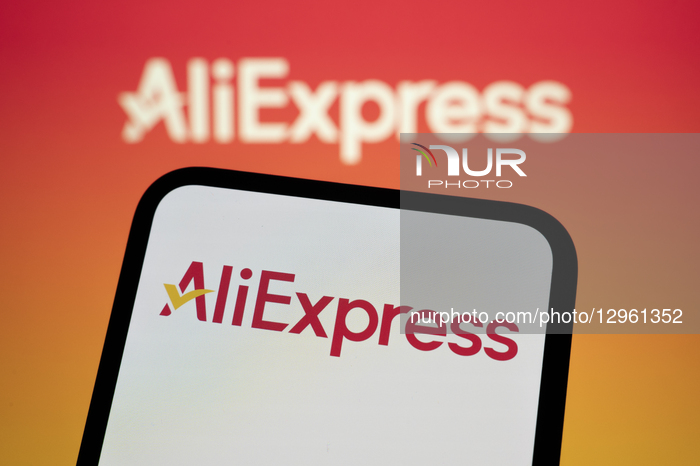 Illustrations Of The Chinese E-commerce Website AliExpress