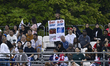 Fans of the Republic of Korea attend the FIFA U-17 World Cup Qatar 2025 Group F match betw...