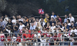 Fans of Switzerland attend the FIFA U-17 World Cup Qatar 2025 Group F match between Switze...