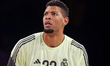 Edy Tavares trains during the match between FC Barcelona and Real Madrid, corresponding to...