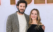 American actor, producer, writer, and musician Adam Brody and American actress, producer,...