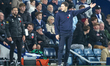 Ryan Mason, manager of West Bromwich Albion, gestures during the Sky Bet Championship matc...