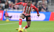 Nordi Mukiele of Sunderland AFC plays during the Premier League match between Sunderland a...