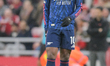 Eberechi Eze of Arsenal FC plays during the Premier League match between Sunderland and Ar...