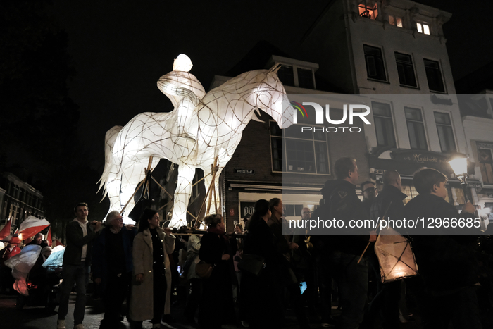 St. Martin’s Day Parade Celebrated In Utrecht