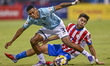 Joseph Pacheco of Panama and Thiago Aranda of Paraguay are in action during the FIFA U-17...