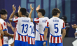 Paraguay players celebrate after the FIFA U-17 World Cup Qatar 2025 Group J match between...