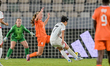 #7 Ri R. Ui Gyong (Midfielder) of Korea DPR U-17 is in action during the FIFA U17 Women's...