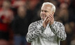 Adi Viveash, Middlesbrough Assistant Head Coach, applauds the Boro support at the end of t...