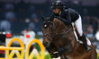 Jeanne Sadran from France rides Dexter de Kerglenn during the CSI5*-W Grand Prix 5, barrag...
