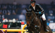 Olivier Philipparters from Belgium rides Dixie Moon during the CSI5*-W Grand Prix 5, barra...