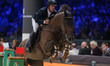 Duarte Seabra from Portugal rides Cooper LB during the CSI5*-W Grand Prix 5, barrage categ...