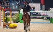 Emanuele Camilli from Italy rides Chacareno PS and is in action during the CSI5*-W Grand P...