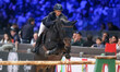 Jane Richard from Switzerland rides Legend SMH during the CSI5*-W Grand Prix 5, barrage ca...