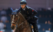 Andrea Calabro, from Italy, rides Galileo della Caccia and is in action during the CSI5*-W...
