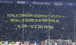 The banner of Parma fans is against ualega Calcio during the Parma Calcio vs AC Milan, 11t...