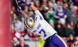 Washington Huskies wide receiver Raiden Vines-Bright (7) attempts to catch a pass in the e...
